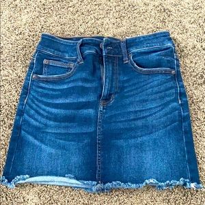 American eagle jean skirt